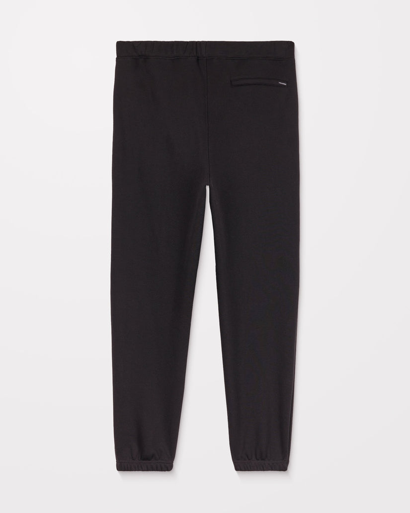 Black pants on a white background