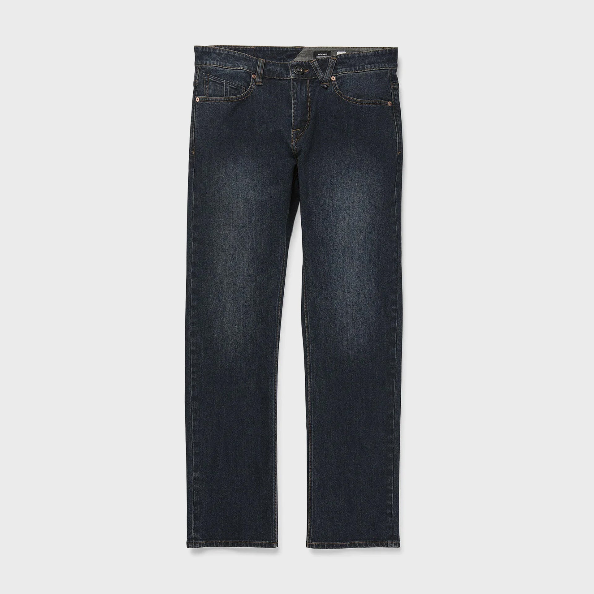 Volcom Mens Solver Jeans - New Vintage Blue - ManGo Surfing