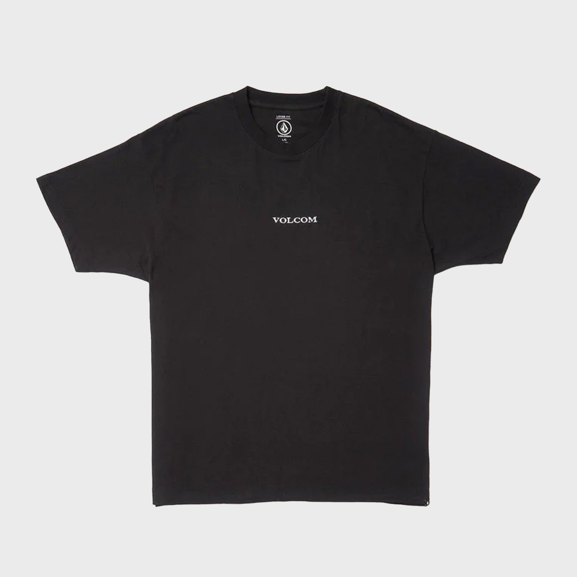 Volcom Mens Stone T-Shirt - Black - ManGo Surfing
