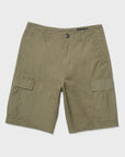 Volcom Mens Strange Tripper Cargo 22" Shorts - Wintermoss - ManGo Surfing