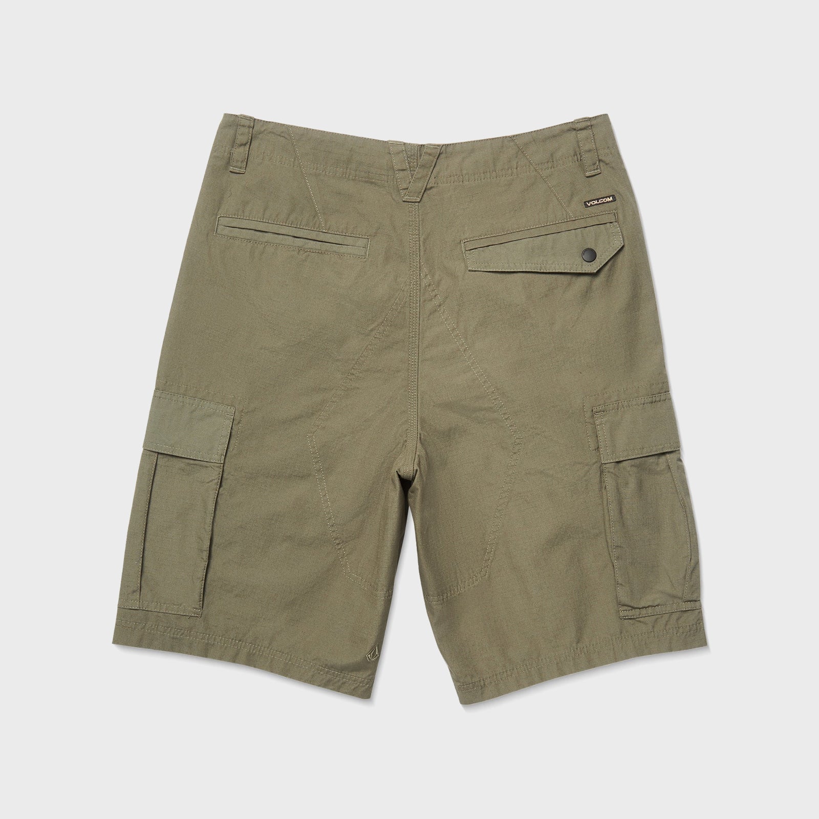 Volcom Mens Strange Tripper Cargo 22" Shorts - Wintermoss - ManGo Surfing