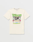 Volcom Mens Worldly T-Shirt - Off White - ManGo Surfing