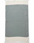 Weavico - Diamond Turkish Beach Towel - 100% Cotton - Dark Green