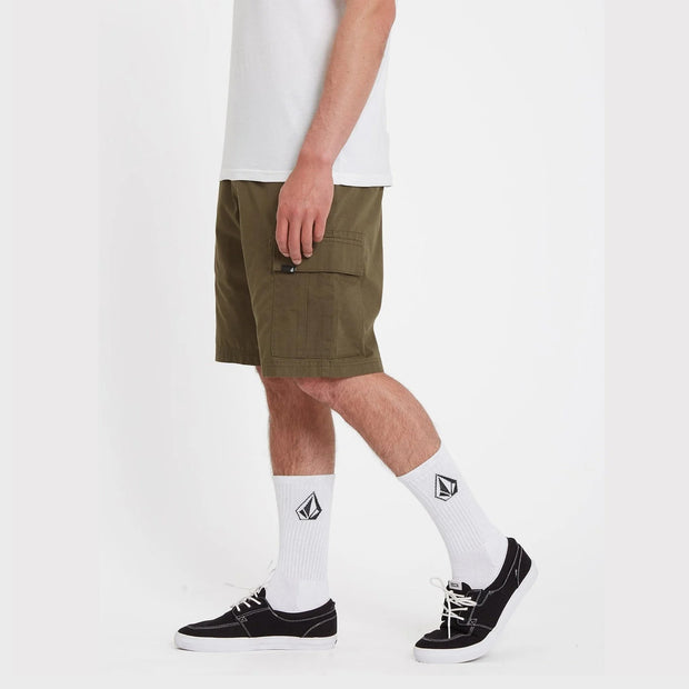 March Cargo Shorts - Mens Shorts - Military