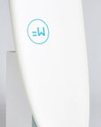 Mick Fanning Beastie Supersoft Surfboard Multi Box 3F - White/Teal - ManGo Surfing