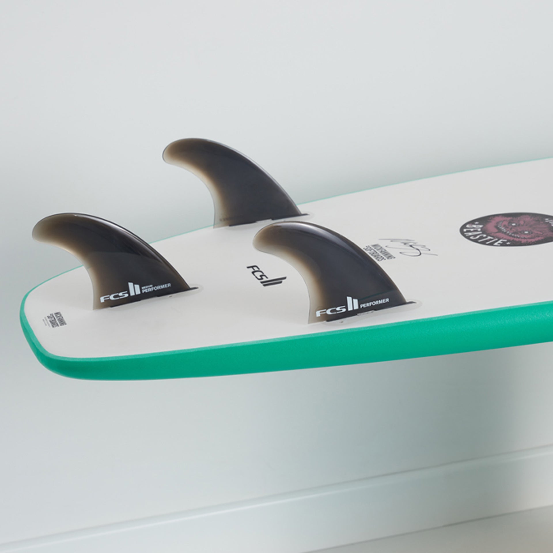 Mick Fanning Beastie Surfboard FCSII 3F - Jade