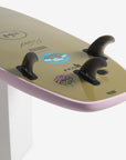Mick Fanning Double Rainbow Super Soft (Screw Thru 3F) Surfboard - Pink/Soy
