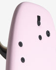Mick Fanning Double Rainbow Super Soft (Screw Thru 3F) Surfboard - Pink/Soy