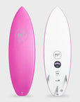 Mick Fanning Neugenie EpoxyLam Surfboard FCS II 3F - Pink