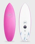 Mick Fanning Neugenie EpoxyLam Surfboard Futures 3 - Pink - ManGo Surfing