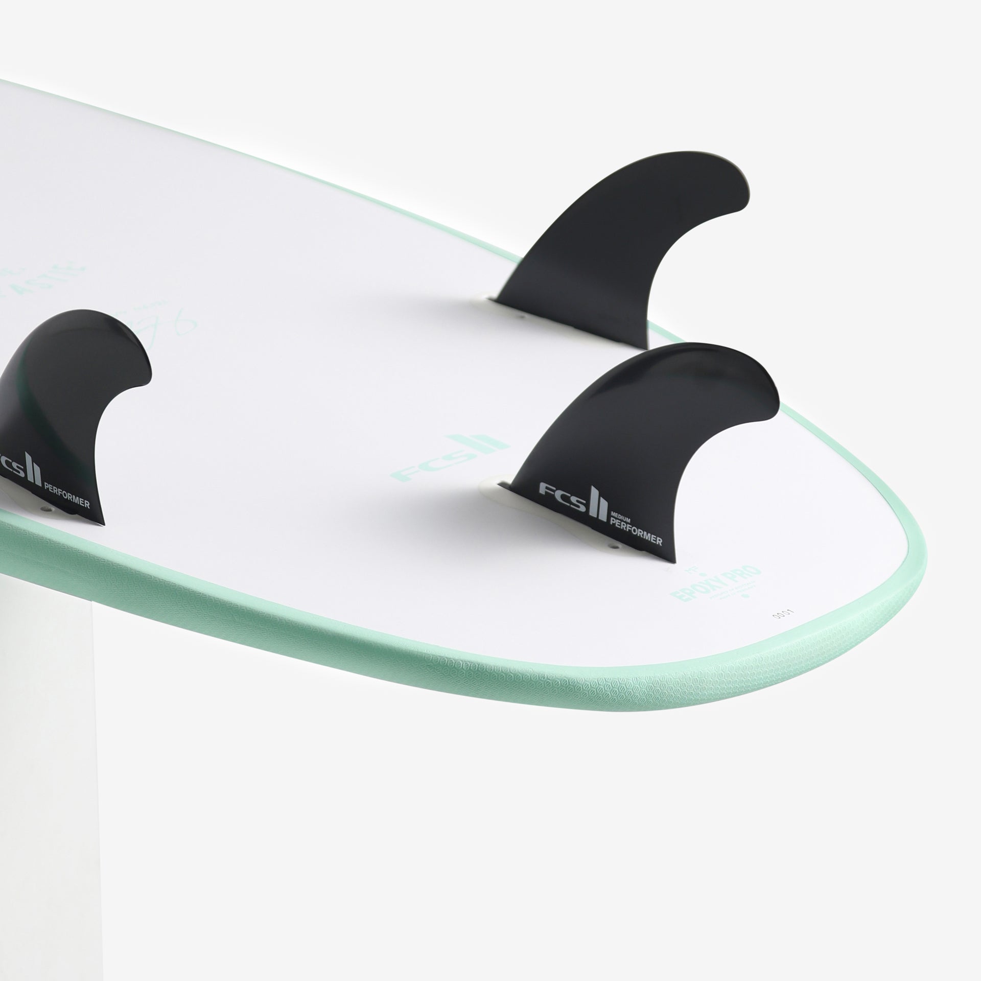 Mick Fanning Beastie Epoxy Pro (FCSII 3F) Surfboard - Ice - ManGo Surfing
