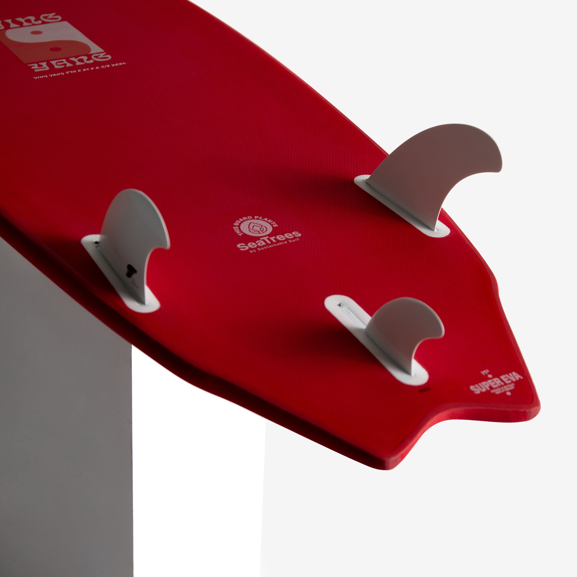 Mick Fanning X Laura Enever Ying Yang Surfboard - Cherry - ManGo Surfing