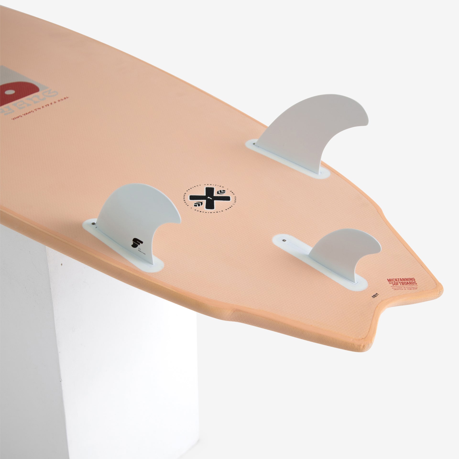 Mick Fanning X Laura Enever Ying Yang Surfboard - Palm Springs - ManGo Surfing