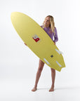 Mick Fanning X Laura Enever Ying Yang Surfboard - Sugar Cookie - ManGo Surfing