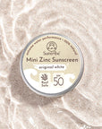 Suntribe Organic Mineral Mini Zinc Tin SPF 50 - White