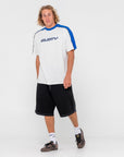 Rusty Straight Shooter Short Sleeve T-Shirt - Ecru Marle