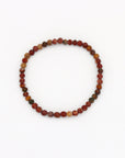 Pineapple Island Mãlie Red Turquoise Stretchy Bracelet - Red Turquoise Matte