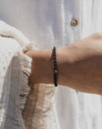 Pineapple Island Memutar Cord and Gemstone Bracelet - Tigers Eye