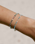 Pineapple Island Alila Dainty Beaded Bracelet - Multicoloured