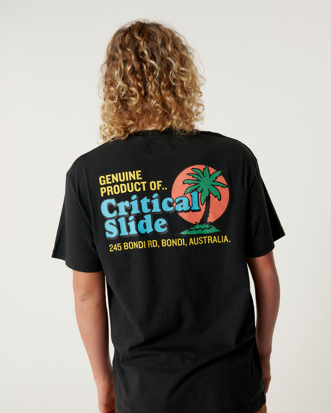 The Critical Slide Society Mens Oasis T-Shirt - Vintage Black
