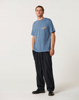 The Critical Slide Society Mens Oasis T-Shirt - Blue