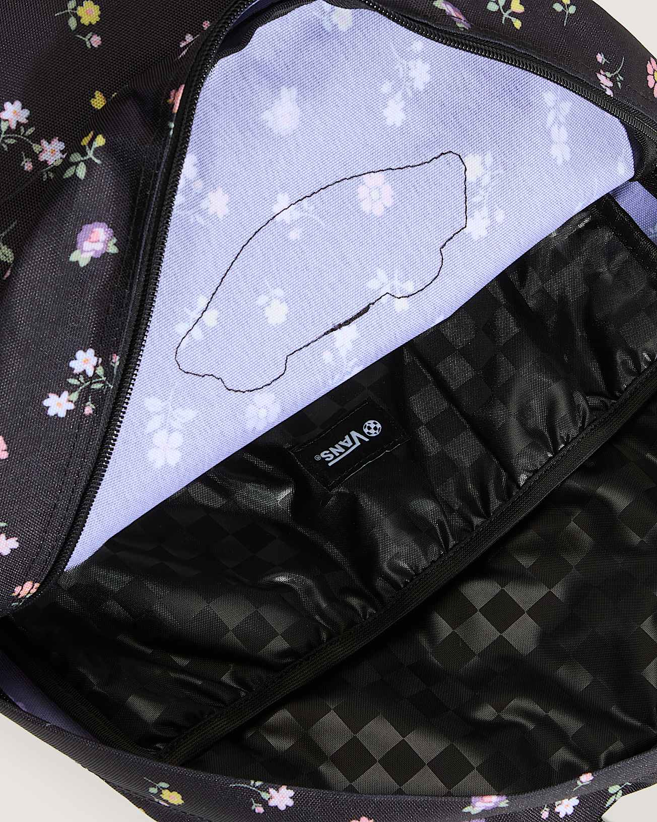 Vans Old Skool Classic Backpack - One Size - Black/Floral