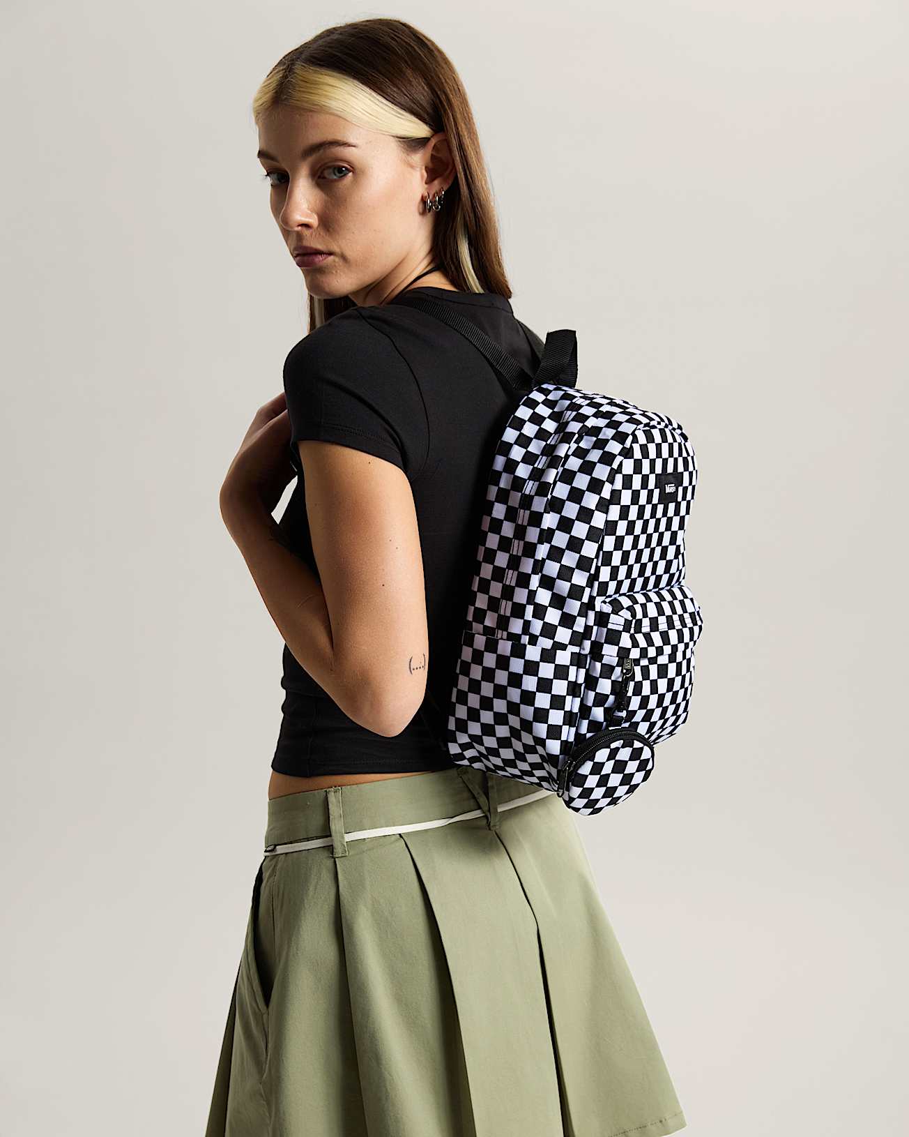 Vans Old Skool Mini Backpack - Black/White