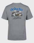 Old Guys Rule Old Dogs Rule T-Shirt - Sports Grey