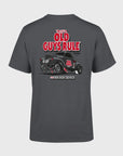 Old Guys Rule 'Still Plays With Cars' T-Shirt - Charcoal