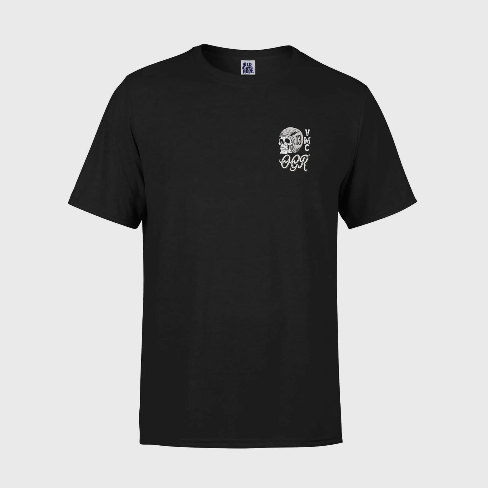 Old Guys Rule 'Vintage Motorcycles IV' T-Shirt - Black - ManGo Surfing