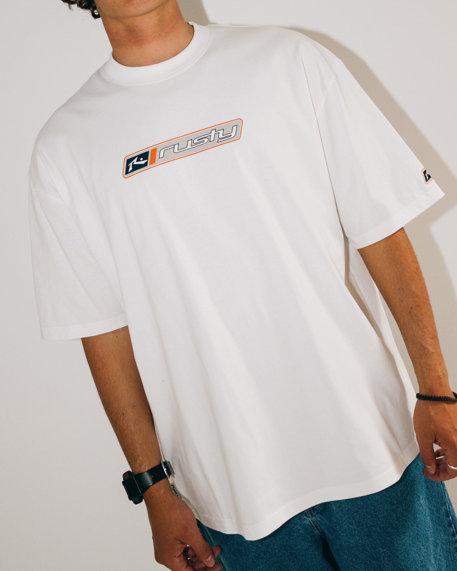 Rusty Shifter Short Sleeve T-Shirt - White