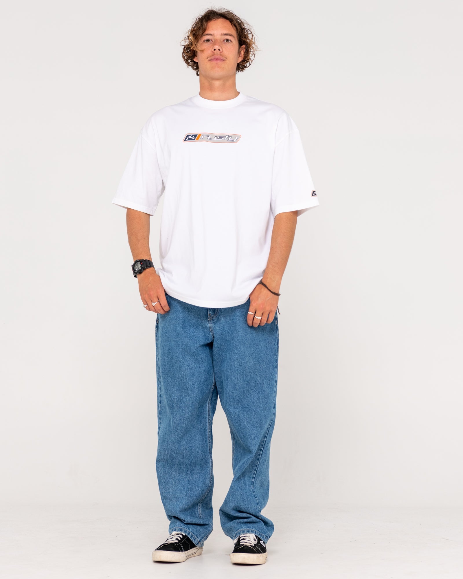 Rusty Shifter Short Sleeve T-Shirt - White