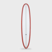 Pin Tail Nose Rider - PU-PVCP - Surfboard - 9'1, 9'4, 9'6 and 10'0 - Blood Red