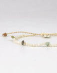 Pineapple Island Ka'ala Beaded Surfer Bracelet - Cream