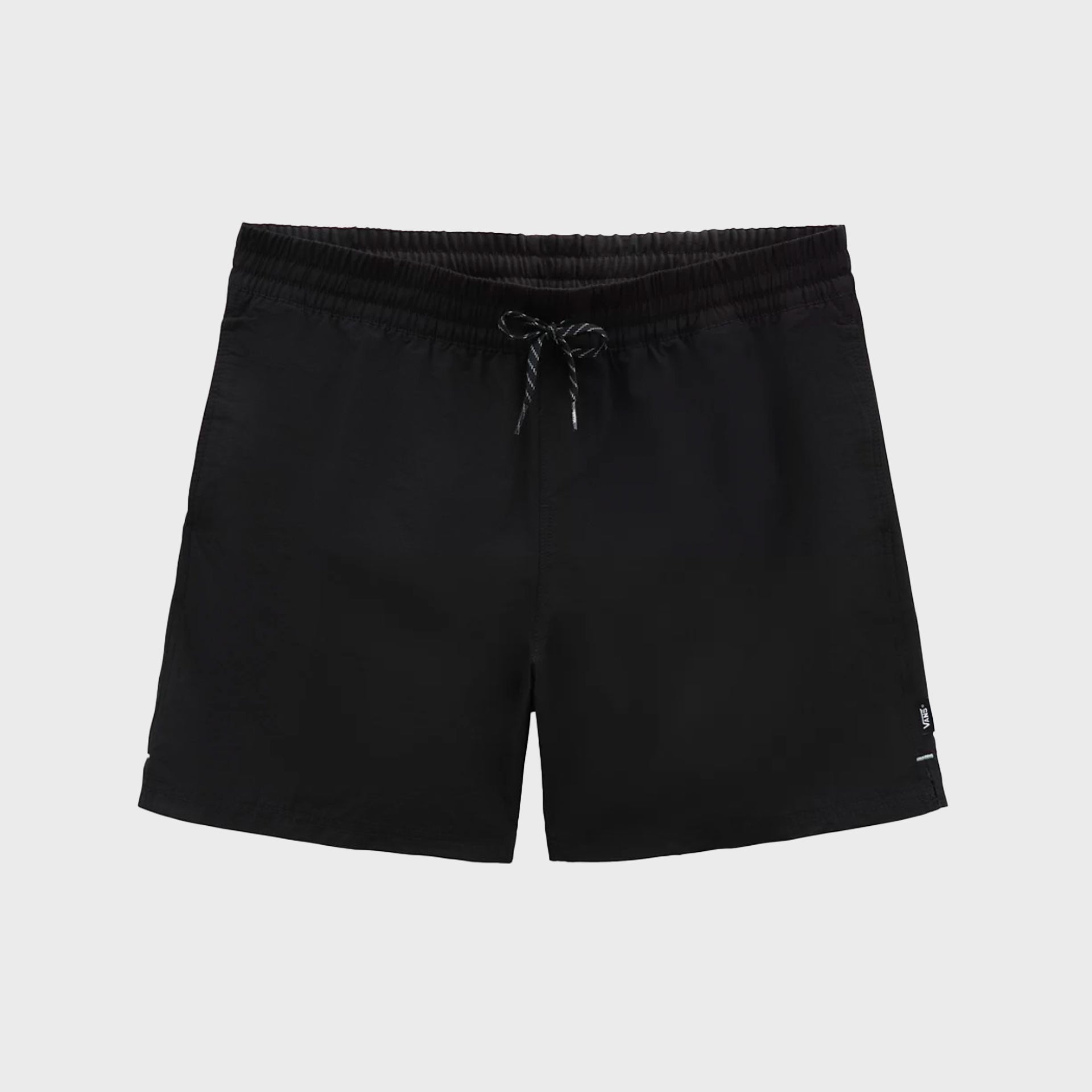 Primary Solid Elastic Boardshorts - Mens Shorts - Black - ManGo Surfing