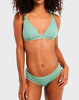Protest Bight Womens  Triangle Bikini- Green Baygreen - ManGo Surfing