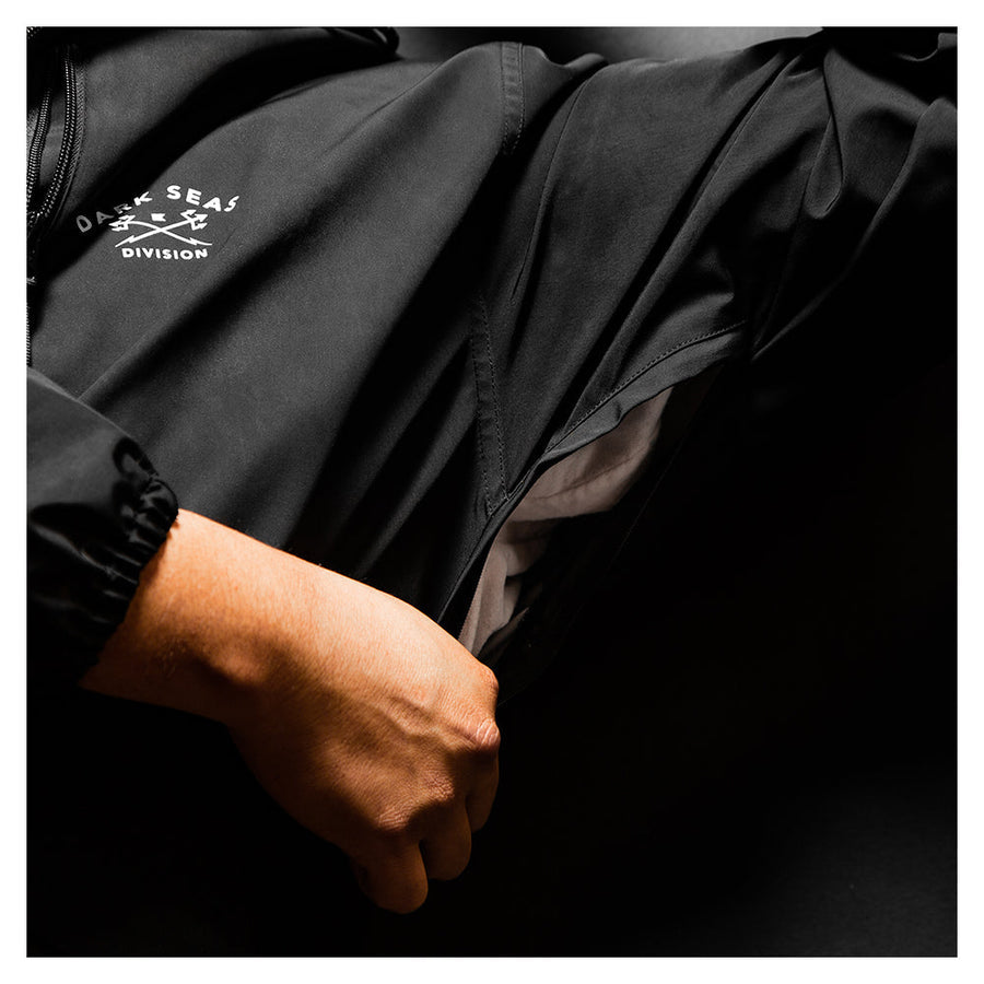 Port Jacket - Mens Jacket - Black - ManGo Surfing