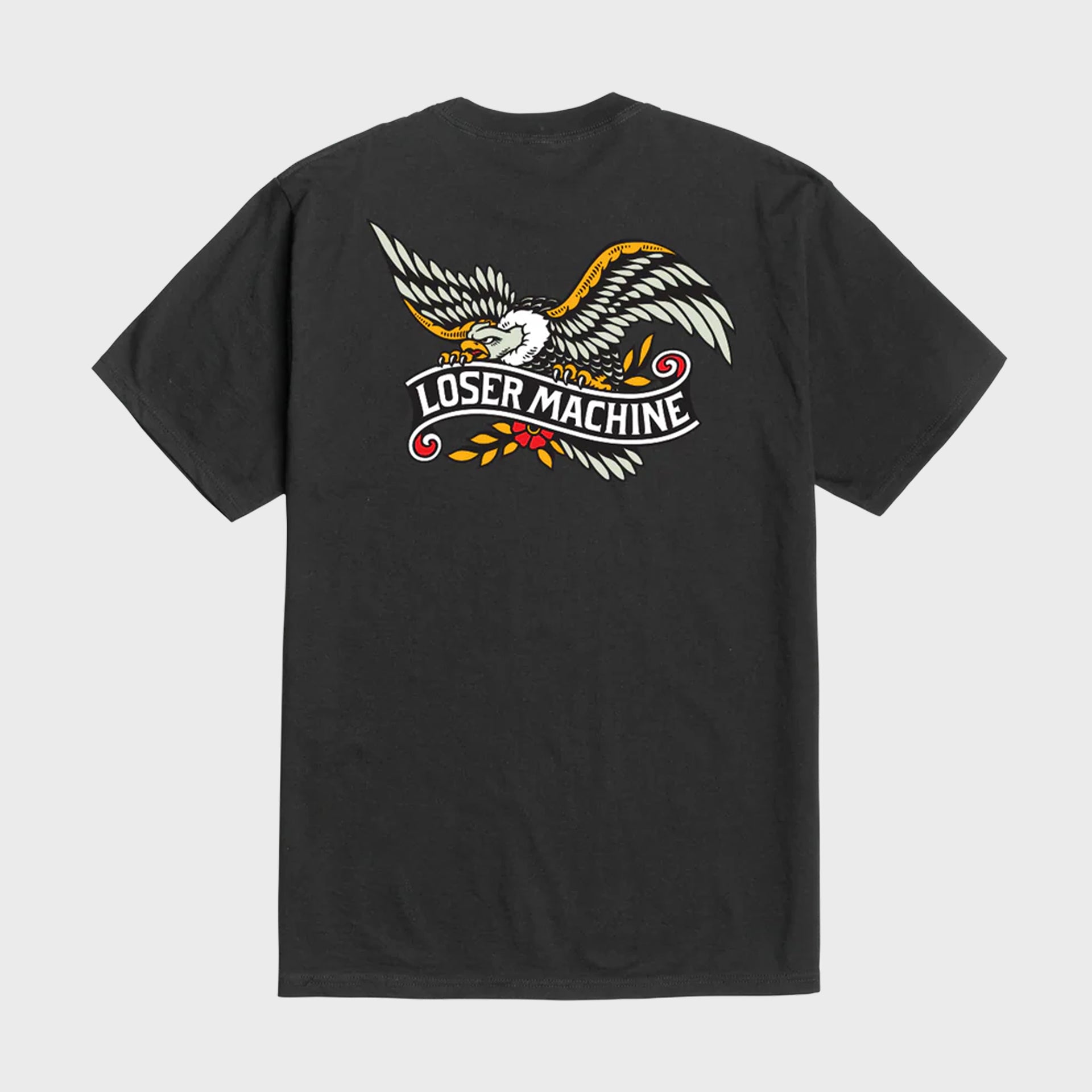 Loser Machine Glory Bound Stock T-Shirt - Black - ManGo Surfing