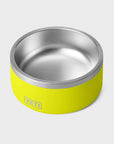Yeti Boomer 4 Dog Bowl - Firefly Yellow - ManGo Surfing