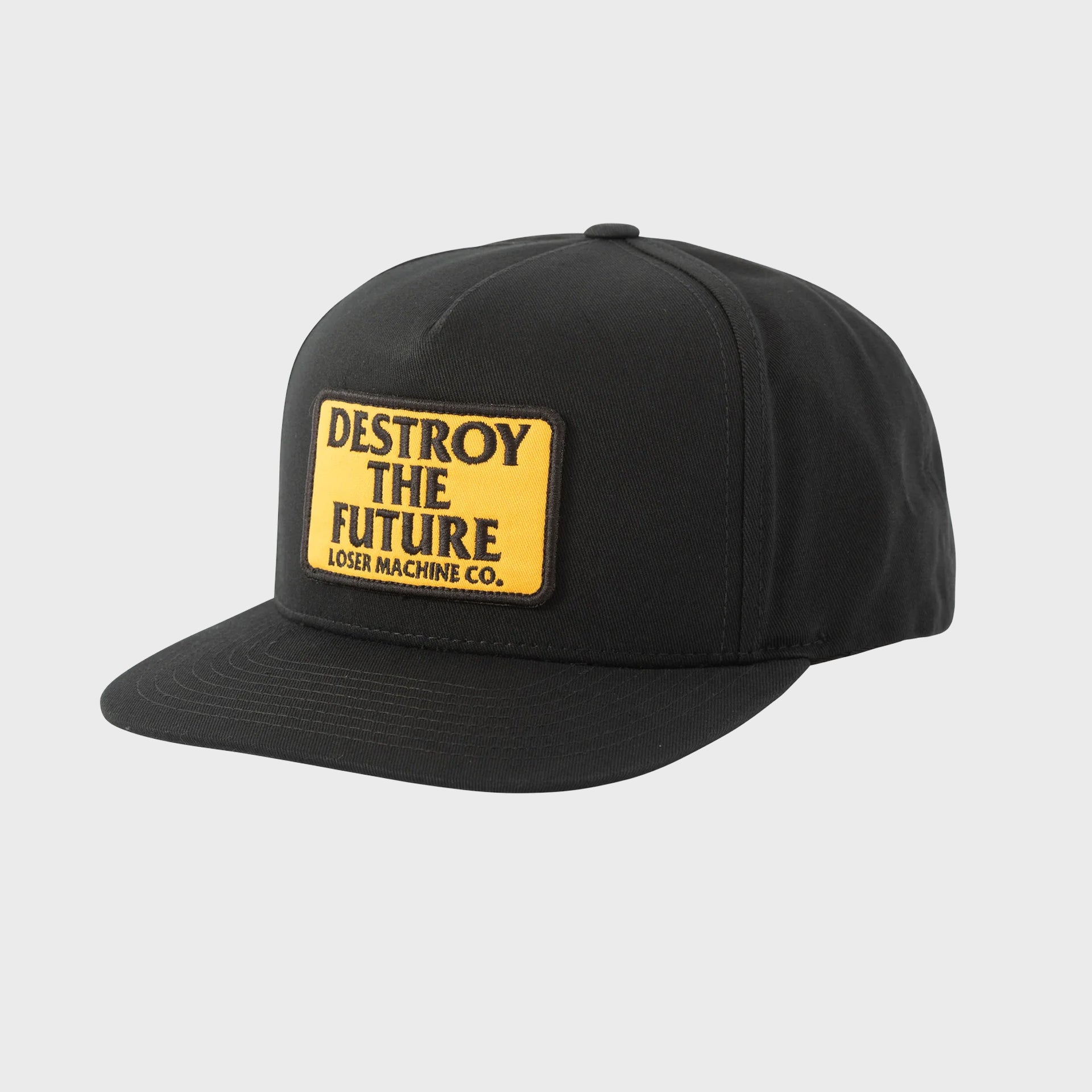 Loser Machine D.T.F Hat - One Size - Black - ManGo Surfing