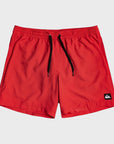 Quiksilver Everyday Volley 13" Boys Swim Shorts - High Risk Red - ManGo Surfing