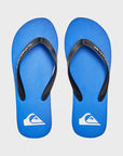 Quiksilver Mens Molokai Core Flip-Flops - Blue 1