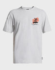 Quiksilver Mens Quik Surfer T-Shirt - Snow Heather