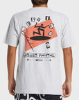 Quiksilver Mens Quik Surfer T-Shirt - Snow Heather