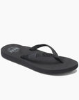 Reef Womens Ginger Flip Flops - Black/Black