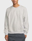 RVCA Mens Dayshift 2 Crew Sweatshirt - Ash Heather - ManGo Surfing