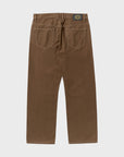 RVCA Mens Dayshift 5 Pocket Canvas Trousers - Bombay Brown - ManGo Surfing