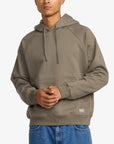 RVCA Mens Dayshift Hoodie - Mushroom - ManGo Surfing
