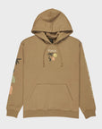 RVCA Mens Deep Think Hoodie - Coyote - ManGo Surfing