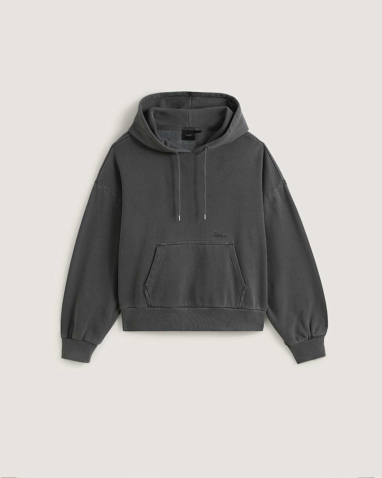 Vans Womens Retro Pullover Hoodie - Asphalt - ManGo Surfing
